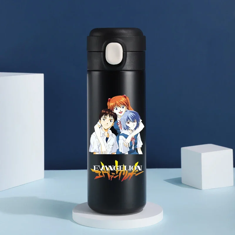 Anime EVA Ayanami Rei 420ML Thermos Water Bottle Anime Portable