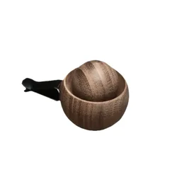 Natural Wood Essential Oil Diffuser for Home & Car - Compact Design for Bedroom, Living Room, and Bathroom Aromatherapy (A 1pc)
