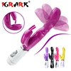 G-Spot Rabbit Vibrators For Women Clitoris Stimulator Powerful  Massager Dildo Masturbators fidget Sex Toys For Women Sex Shop 1