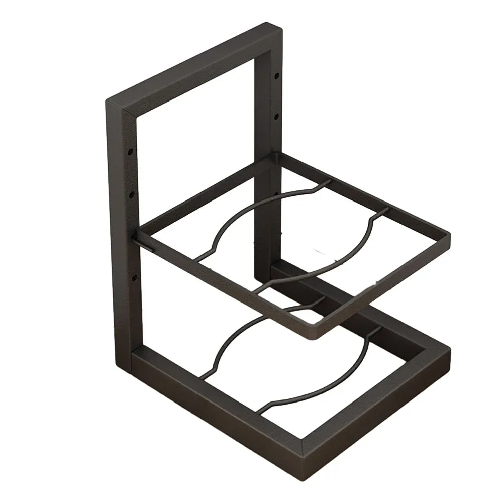 Pot Rack Kitchen Storage Rack Multi-Layer Pot Storage Cabinet Layered Pan Holder Tiers Kitchen Supplies