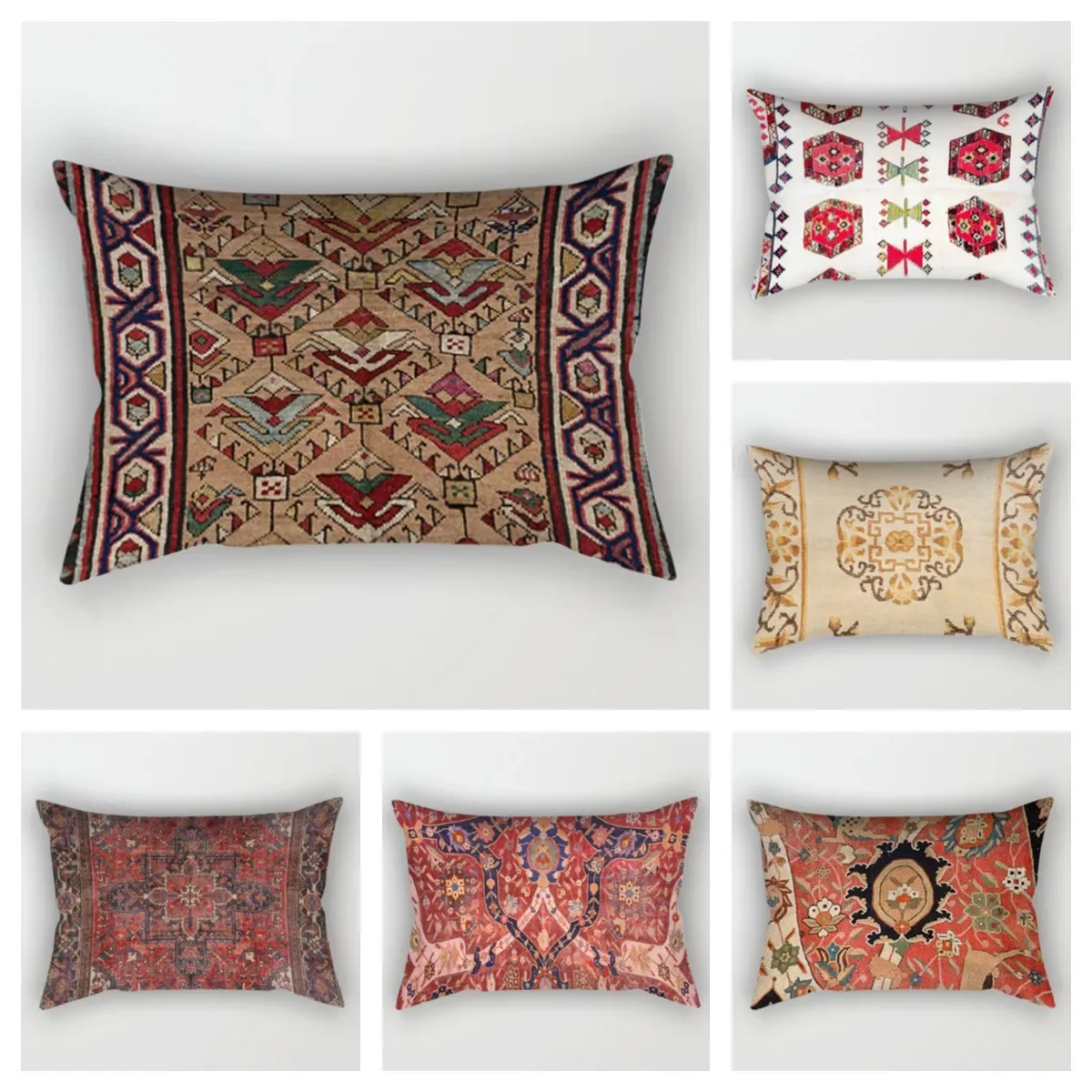 

Moroccan Ethnic Pillowcase Decoration Home Decoration Living Room Sofa Cushion Cover 30*50 Bohemian Waist Pillowcase 40*60