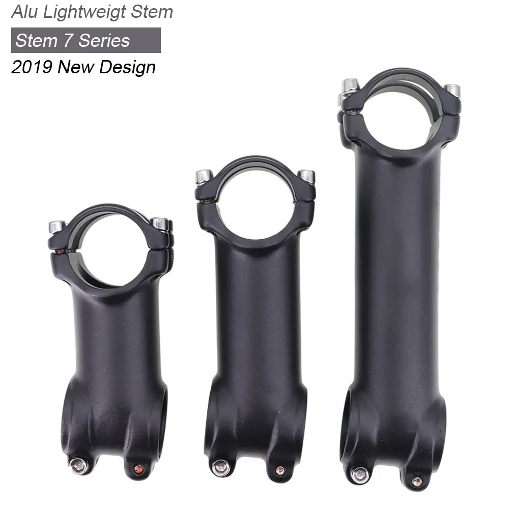 

Bike Stem MTB Mountain Ultralight no logo nologo AL7050 7 17 Degrees Road Bicycle Bike Stem 31.8 60 70 80mm 90 100 110 120 130mm