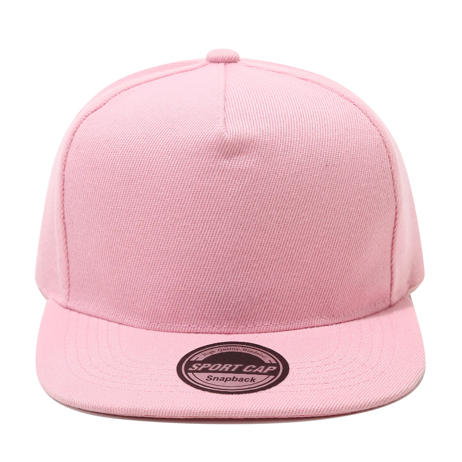 Individuell Bedruckte Logo Unisex Baseballkappe Hip-Hop Flachrand-Kappe Outdoor Snapback Hut Flacher Rand Trendige Freizeit Verstellbare Mütze