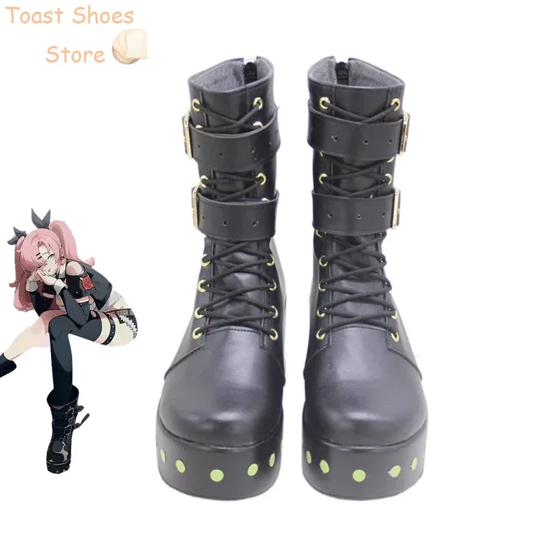 

Game Zenless Zone Zero Cosplay Shoes Nicole Demara Cosplay Boots Halloween Carnival Boots PU Shoes Prop Costume Prop