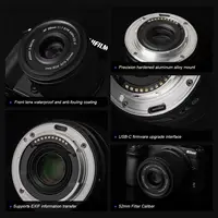 NEW Viltrox 25mm F1.7 Air Auto Focus APS-C Prime Lens for Fuji xm5 X-T5 X-T30 II Nikon Z Mount ZFC Z50 Z7II Sony zve10 II a7iv - Image 3
