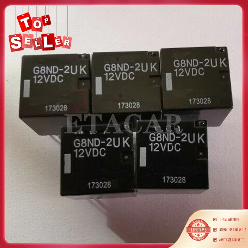 5 Pezzi Di Buona Qualità G8Nd-2Uk 12Vdc Freno A Mano Per Auto Fragile Guasto Comune Relè A 8 Pin Spot G8Nd-2Uk Per Renault Scenic Ii Espace