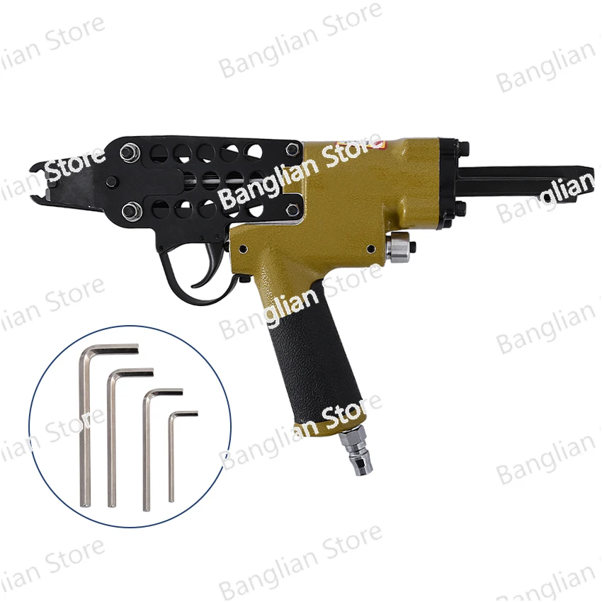 

SC7E Pneumatic C Ring Nailer Cage Stapler Nail C Ring Pliers Tool Air C-type Machine Nailer Pneumatic Nail Gun