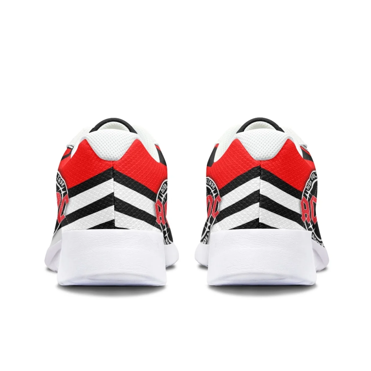Fashion AC Rock Band Pattern Sneaker for Women Travel without tired feet Durable jogging Training Shoes Holiday Gift for Ladies