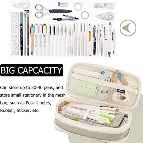 Kawaii Pencil Cases Large Capacity Pencil Bag Pouch Holder Box for Girls Office Student Stationery Organizer School Supplies pencil cases pencil holder pen storage bag stationery box