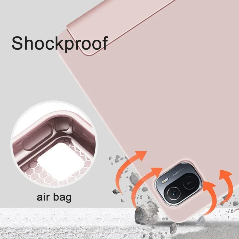 Premium Soft Silicone Tablet Stand Cover with Enhanced Protection and Versatile Design