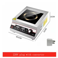 5000w Induction Cooker Commercial Induction Kitchen Panel Cooking Household Induction Cooktop Single Cooker 1