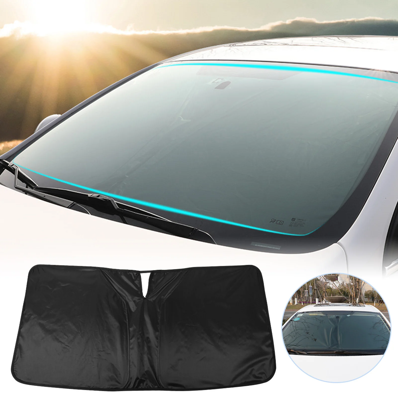 Car Windshield Sun Shade Universal Sunshade Artifact Heat Insulation