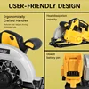 5000R/MIN 7-inch cordless yellow circular saw brushless motor multi-angle cutting suitable for 20V DEWALT battery 3