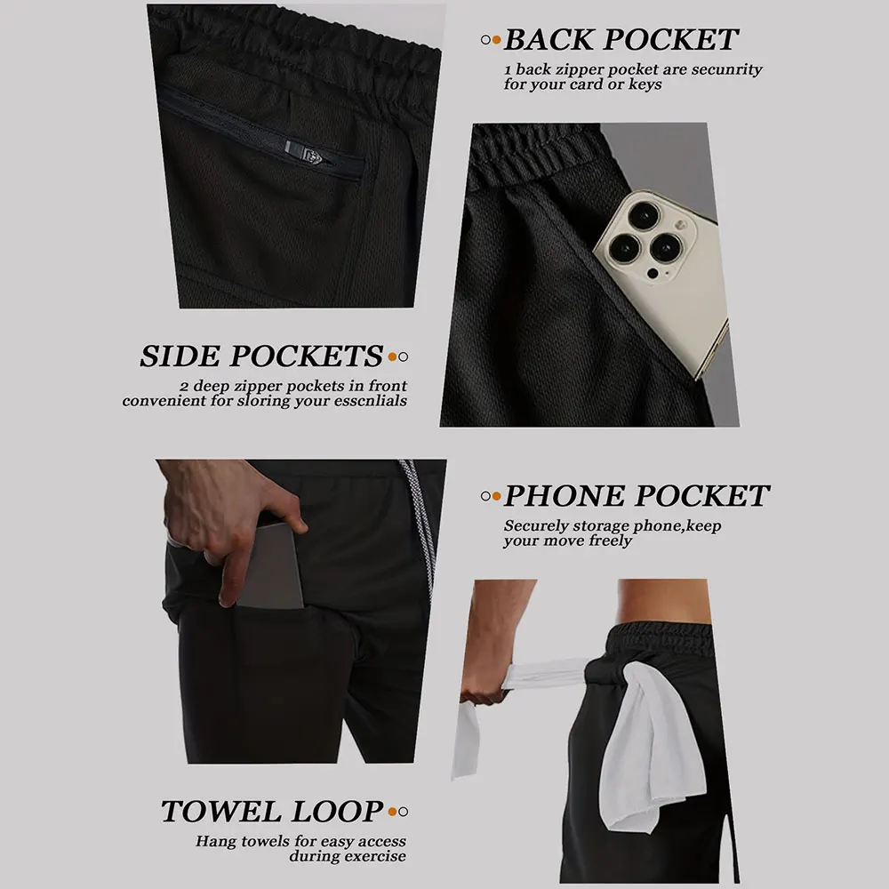 Men’s 2-in-1 Performance Shorts 6