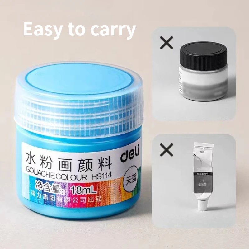 Portable Gouache Paint Set 4