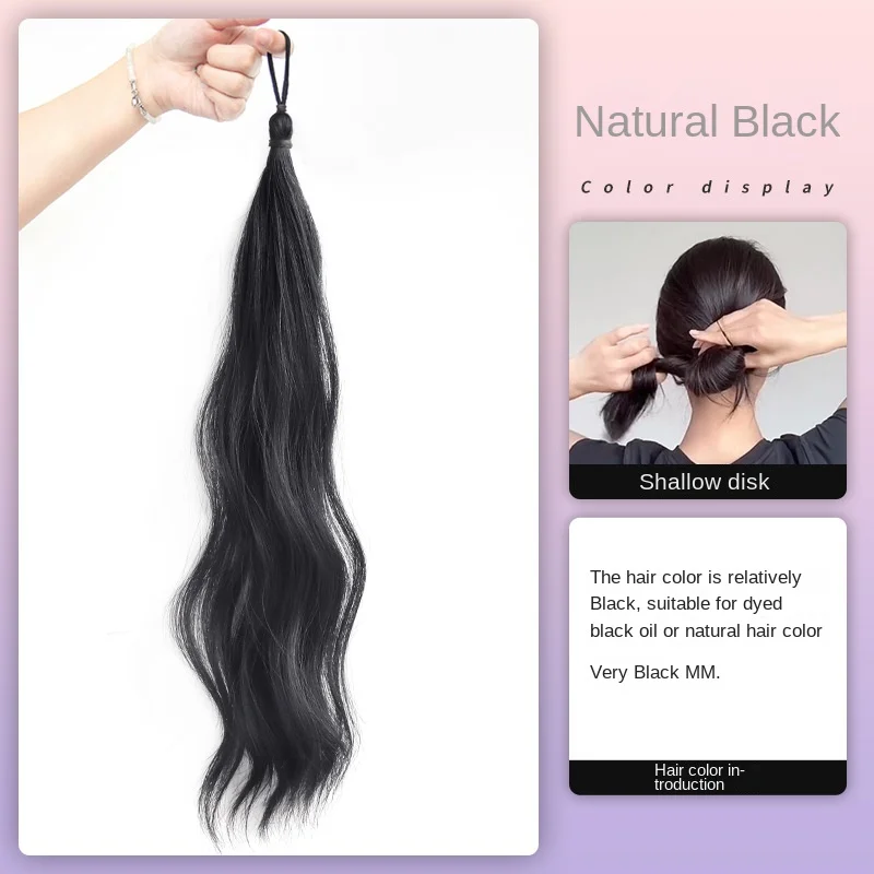 الألياف الاصطناعية لف الكرة الشعر الدائري شعر مستع...