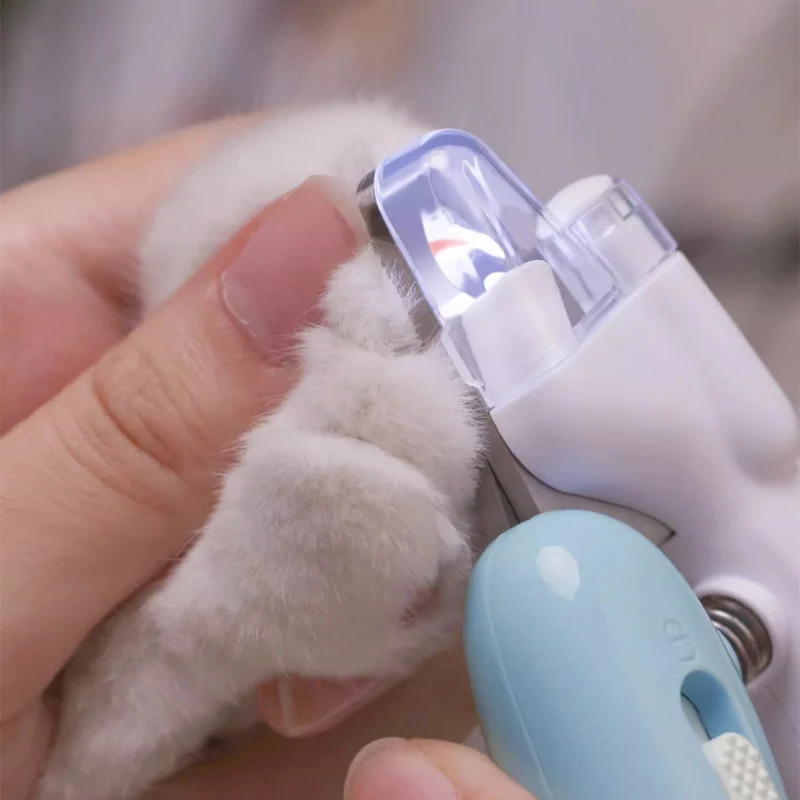 Professional Pet Nail Clippers Cat Nail Trimmer Labor-Saving Pet Claw Grooming Scissors for Dogs Small Animals Paw Nail Trimmer 6