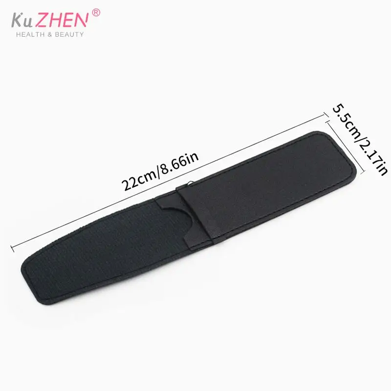 Leather Razor Case - Protective PU Pouch for Razor and Blade Storage
