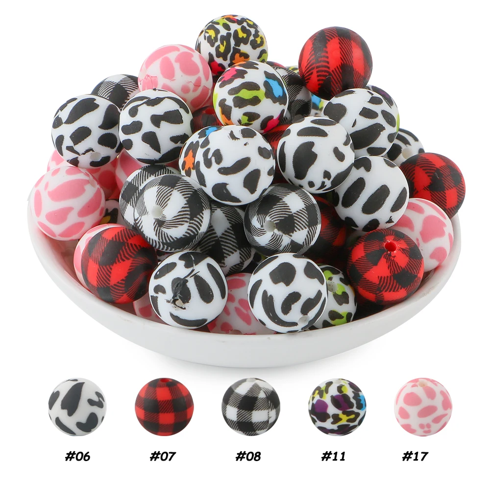 thumbnail image 1 of Kovict 10 piezas de cuentas focales de silicona con forma de amor para la dentición del bebé, joyería DIY, colgantes de grado alimenticio, regalo para enfermeras, juguetes de silicona para bebés, 1 of 5