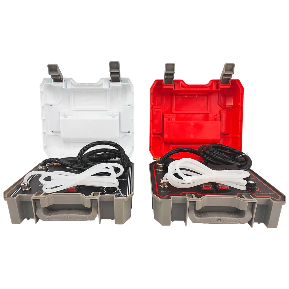 Macchina per la Pulizia a Vapore ad Alta Pressione 1500W, Pulitore Portatile, Attrezzatura per la Pulizia di Cappe da Cucina a Temperatura Regolabile 110V-240V - immagine 3