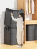 Large Storage Bags for Clothes, Foldable Thick Fabric Blanket Comforter Bags Reinforced HandlesWaterproof Dustproof Containers 1