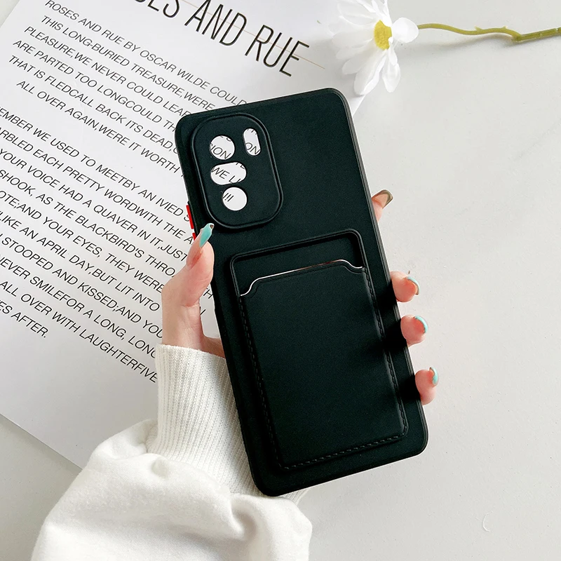 Étui portefeuille avec fente pour carte pour Xiaomi Redmi Note 11S 11T 11 10 9 9S 9A 9C 9T 8 Pro Lite Funda POCO X3 F3 M3 M4 X4 Silicone Ba_voghion.com