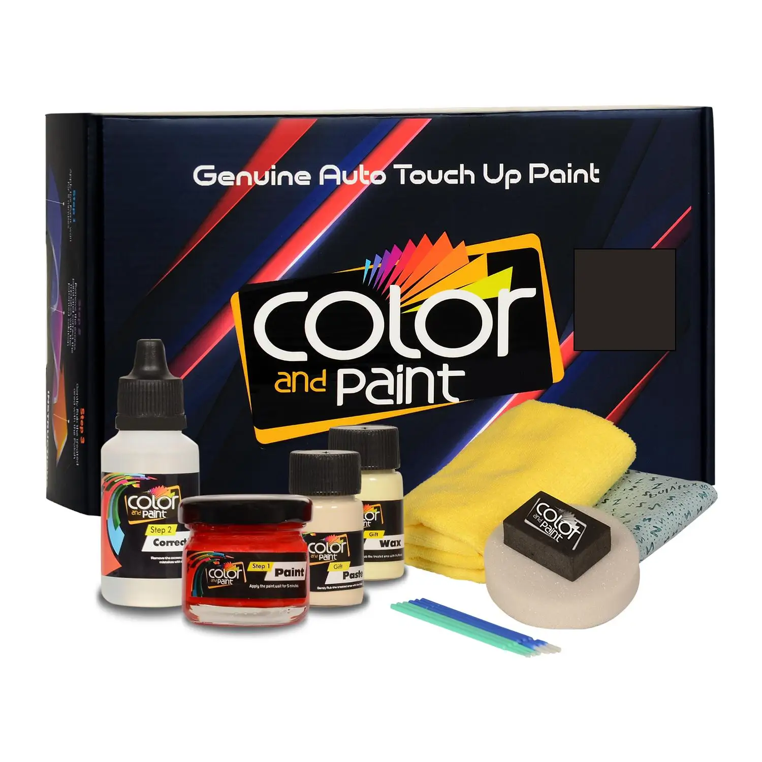 

Color and Paint compatible with Rolls Royce Automotive Touch Up Paint - BURNT OAK II MET - L22 - Basic care