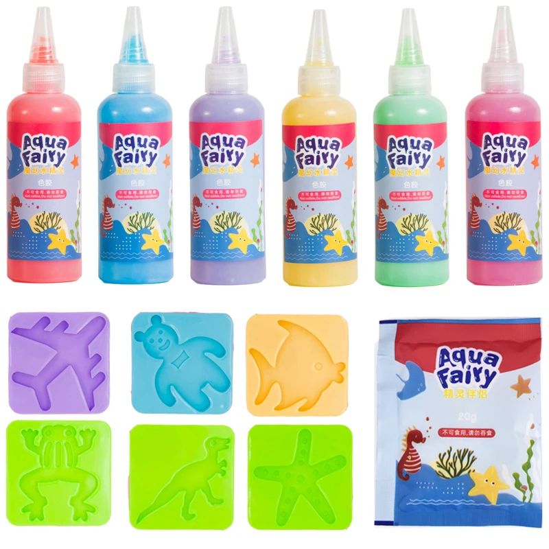 

Волшебный водяной эльф «сделай сам», форма для океана, спутник для детей, 3D набор игрушек ручной работы с аквасказочным гелем, образовательные игрушки ручной работы, подарок