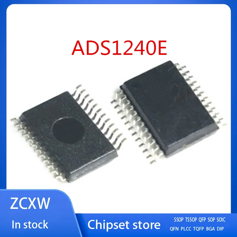 

10PCS/LOT NEW ADS1240E ADS1240 SSOP24