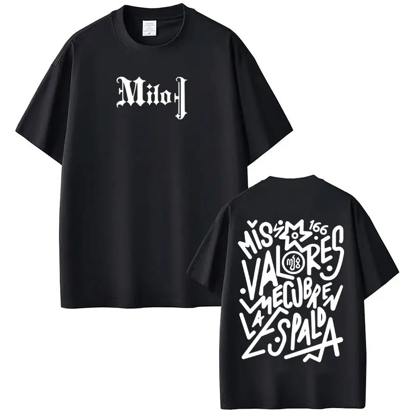 Rapper Milo J Mode Grafik T-shirt Männer Frauen Mode T-shirt Sommer Kurzarm, Lose Casual Harajuku T-shirts Streetwear