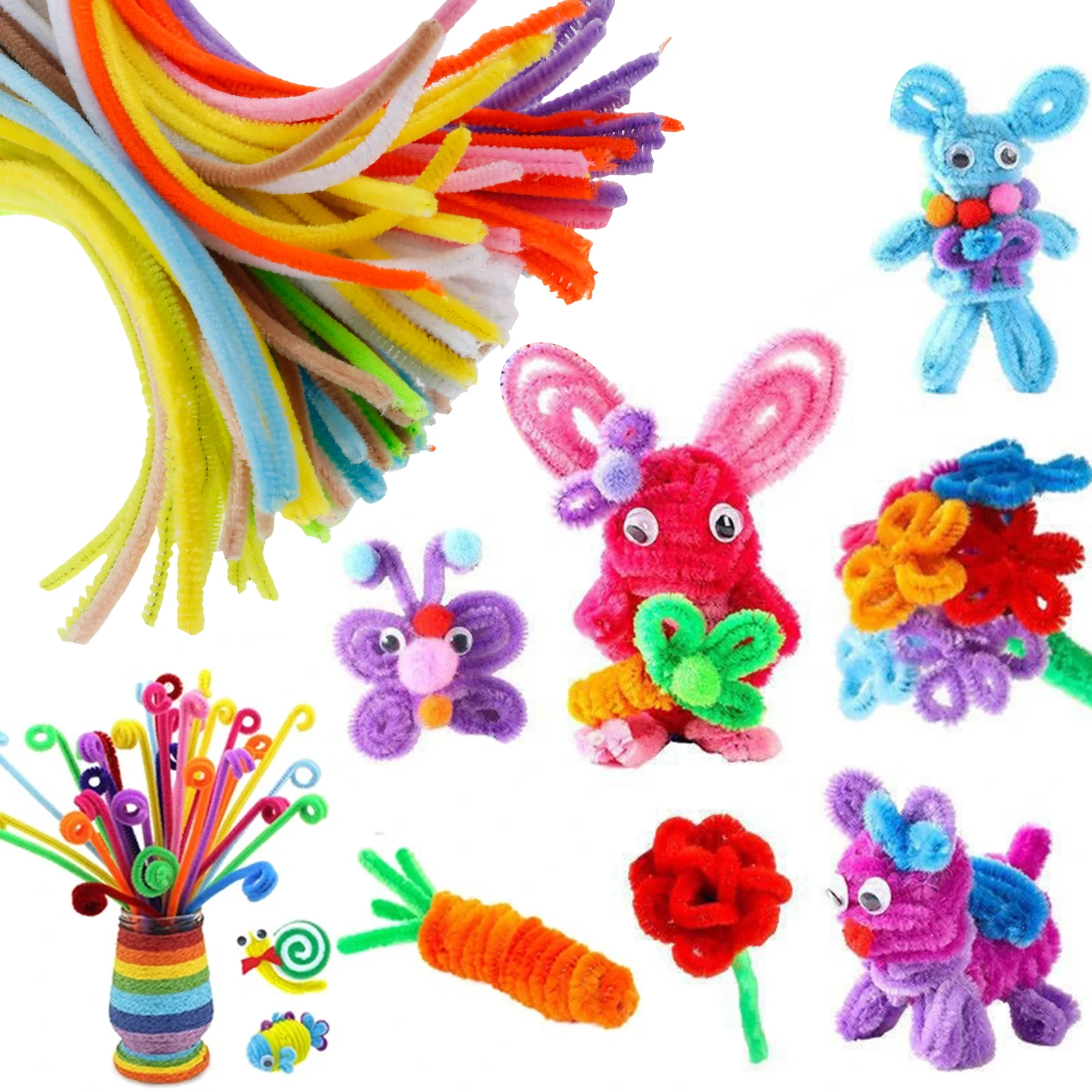 Arts and Crafts Supplies for Kids, Creative Craft Kits for Kids, Crafting Kindergarten Homeschool Supply Set Crafting Supplies