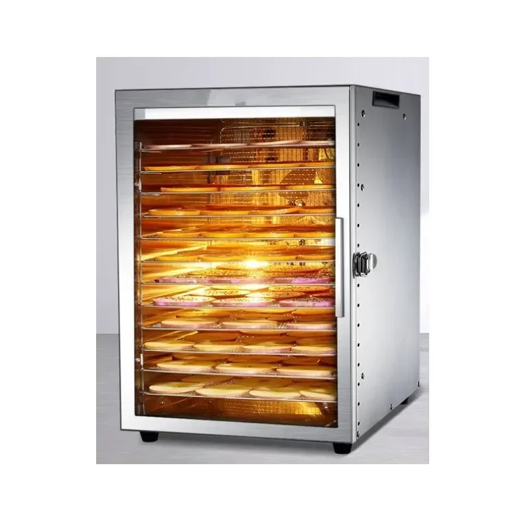 22 TRAYS Commercial Food Dehydrator for Fruit and Vegetable Dryer Industrial Dehydration Machine Meat Drying Oven 2