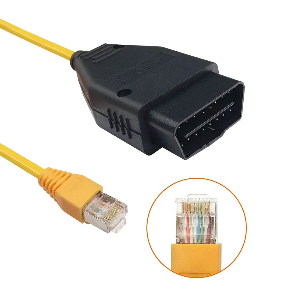 Ether-net ESYS Cable Forbmw ENET refresh Interface Cable E-SYS ICOM Coding F-Series forBMW F-cars ENET esys data cable autool 3