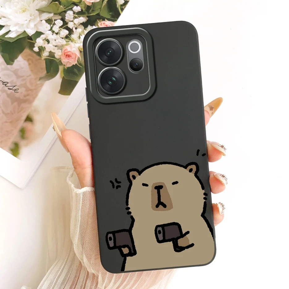 Cute Dog and Panda Cartoon Soft TPU Phone Case - Enhanced Protection and Style