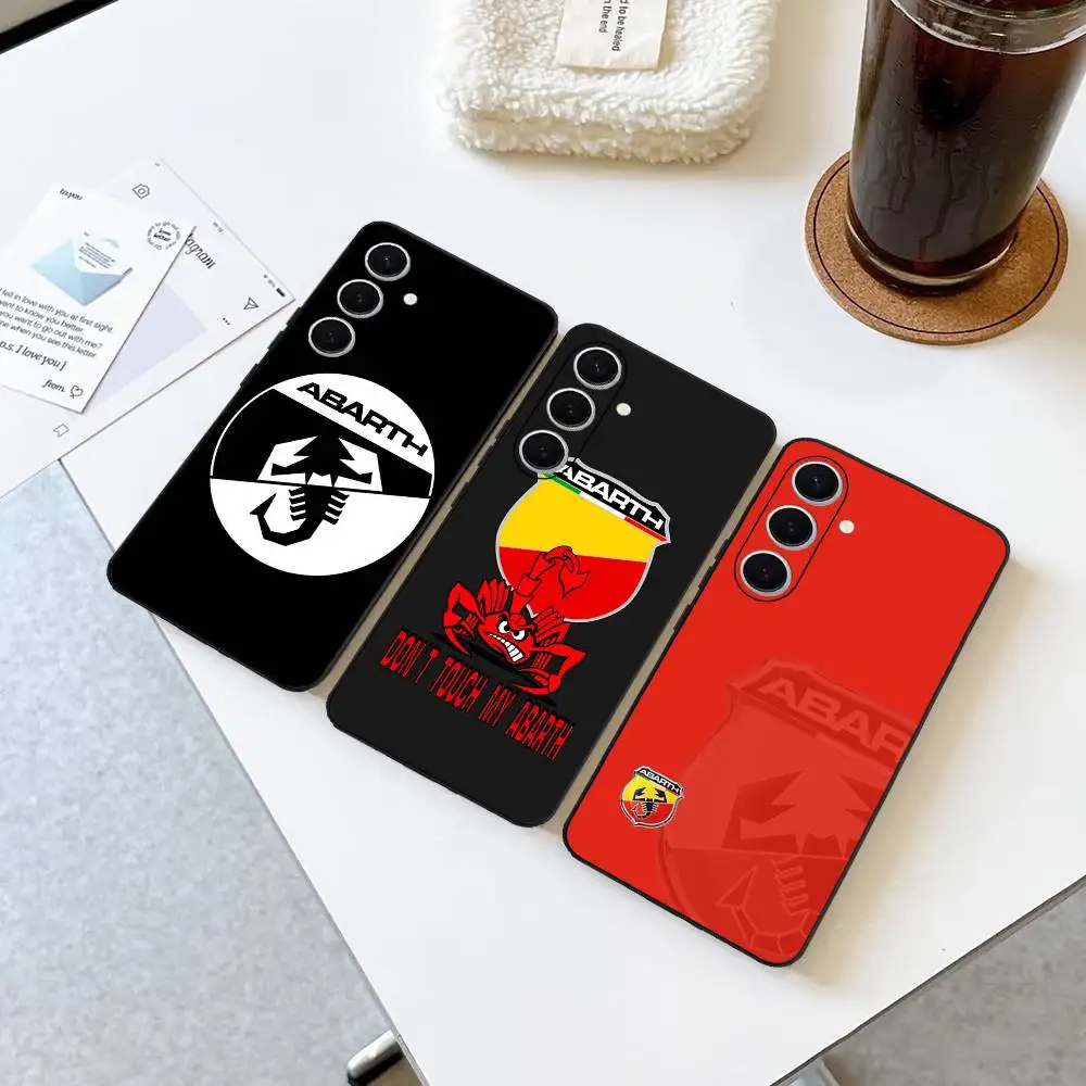 Luxurious A-AbarthS-S Phone Case with Bath Mat Textures