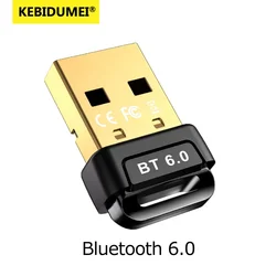 Enhanced Bluetooth Wireless USB Adapter (Bluetooth 6.0)
