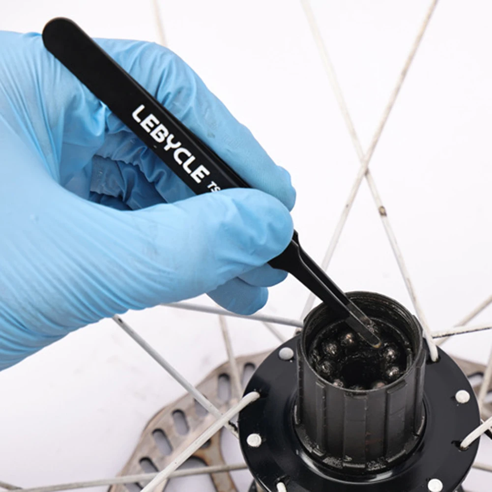 1pc Bike Repair Tweezers Bicycle Ball Bearings Headset Removal Tweezers For Seal Removal Bikes Maintenance Repair Tools 122x11mm