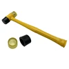 Double-Faced Soft Mallet Rubber Hammer Essential Tool for Home Improvement for DIY Hand Tool for Woodwork & Repairs Dropship 2