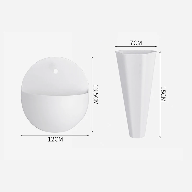 Nordic Wall-hanging Flower Plant Pot Vase Home Decoration Wall Storage Organizer flower pot flower vase plant pot