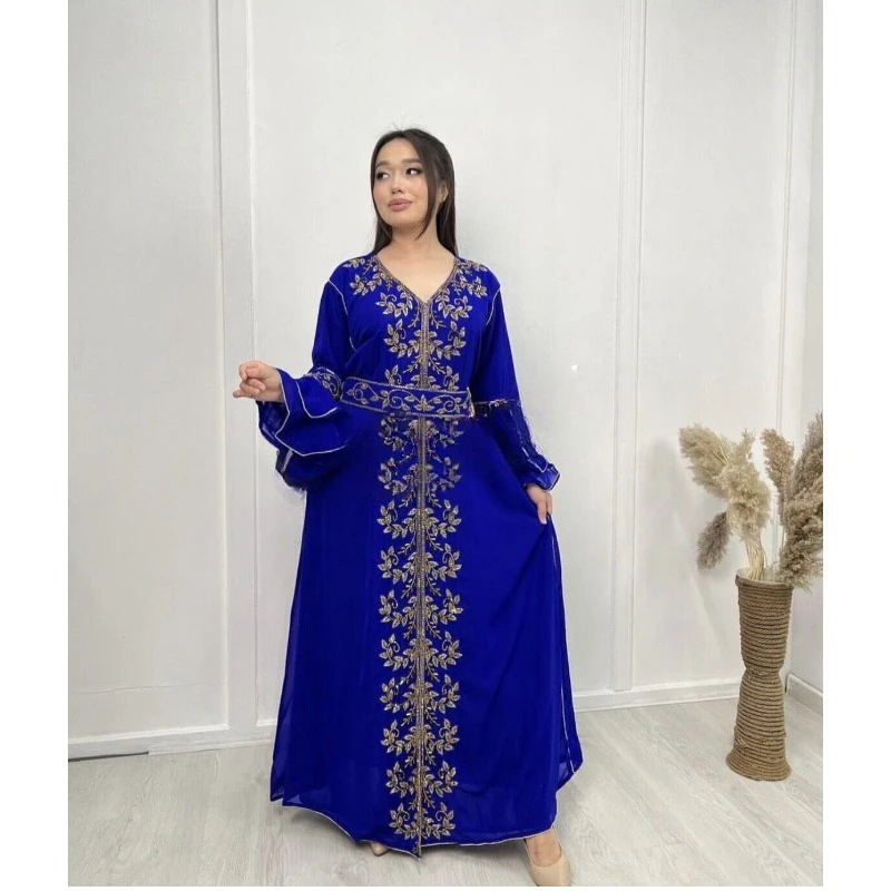 Moroccan Dubai Caftani Jenna Abaya Very Fantasy Dress Long Dress Fashion Trend