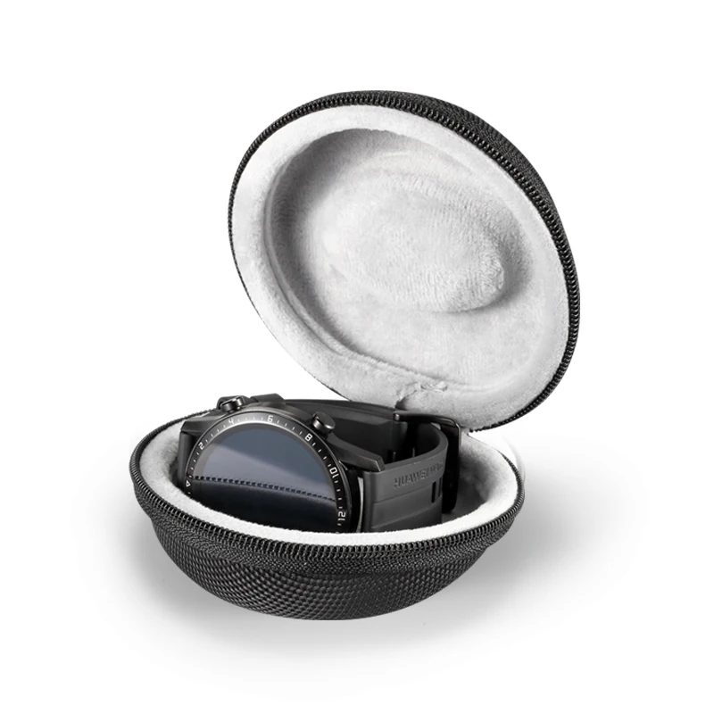 EVA Plush Zipper Travel Watch Storage Box watch storage box,watch storage bag,watch storage pouch Pocket Smart Bracelet Protective Case
