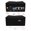 Kingnovy Mini PC Fanless 12th Gen Intel N100 DDR5 Pocket mini Desktop 2xi226-V 2.5G LAN pfSense Firewall computer Proxmox ESXi 4