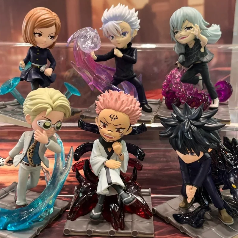 MIGHTY JAXX 海外限定　呪術廻戦　フィギュア　セット　￼ Anime Mighty Jaxx Kwistal Jujutsu Kaisen Battle Ready Series