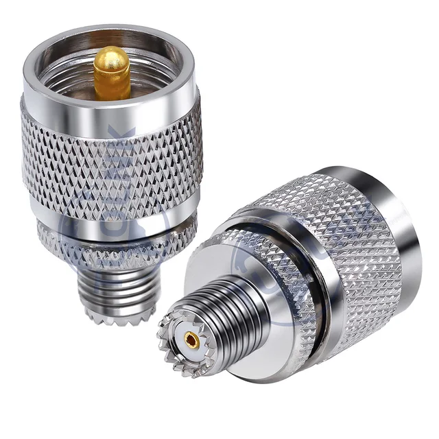 Adaptador Coaxial Hembra A Rca Macho Metalico | Cuotas Sin Interés