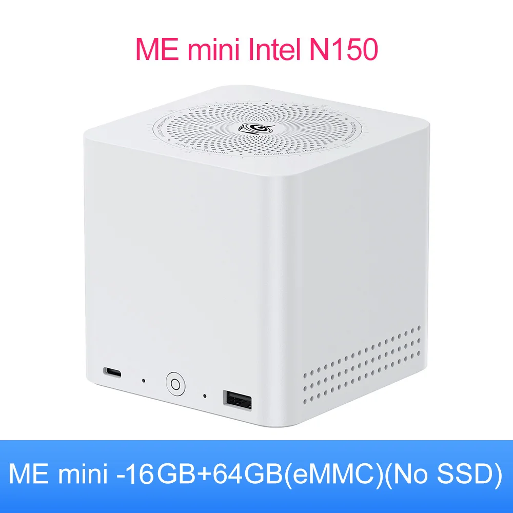 NEW Beelink ME Mini NAS Intel Twin Lake N150 LPDDR5 4800MHz 12G