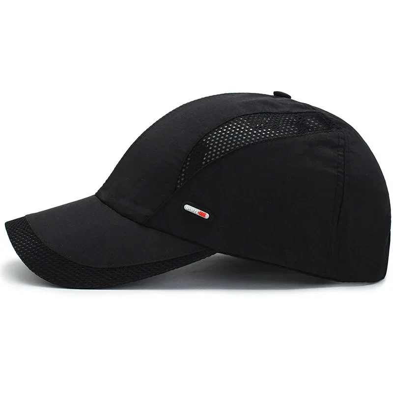 Spring Summer Quick Drying Baseball Cap Golf Fishing Hat Summer Outdoor Sun Hat Adjustable Unisex Baseball Cap For Womens Men