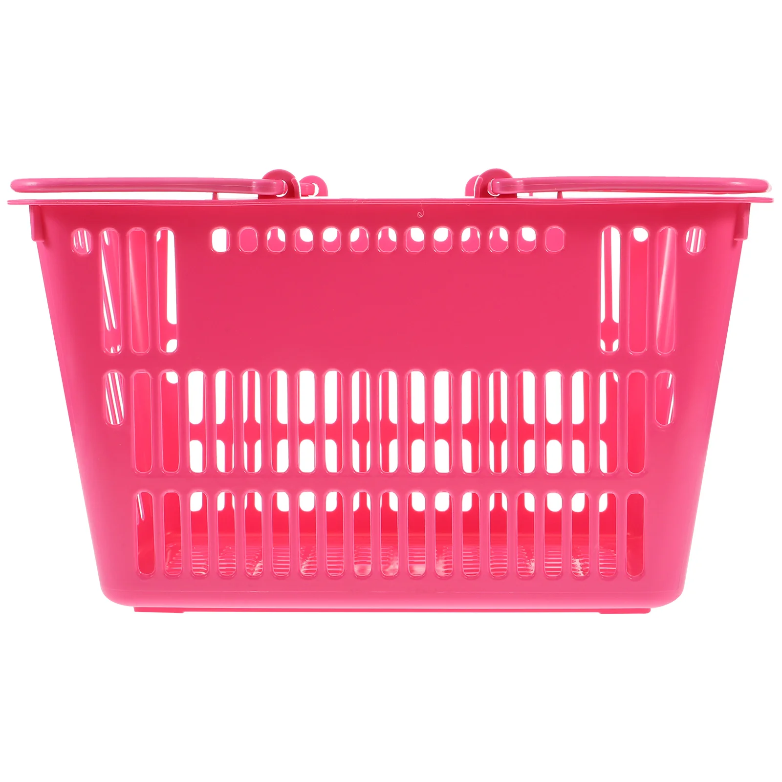 

Shopping Basket Plastic Baskets Shower Grocery Sundries Small Desktop with Handles Pull Storage Containers