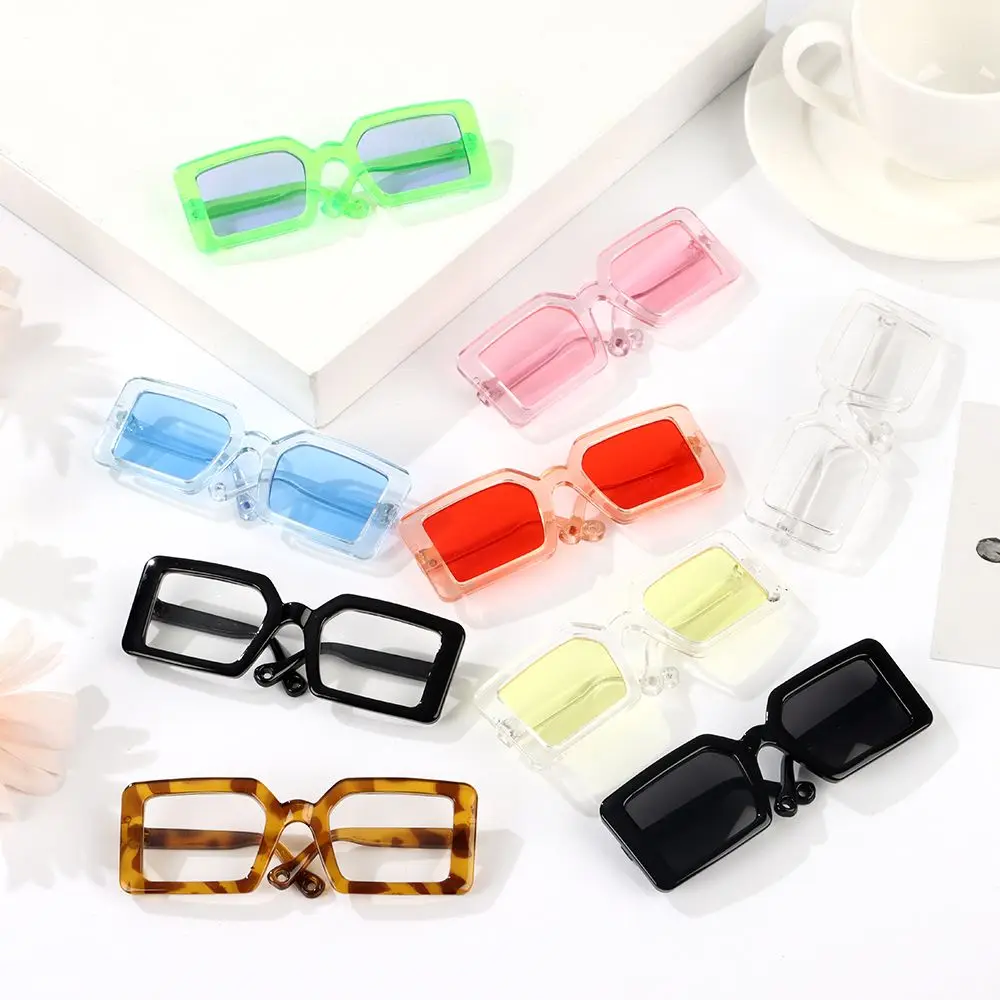 Fashioning Triangle Frames Mirror Multicolor Cat Glasses Square Glasses Dog Sunglasses Dog Eyeglasses