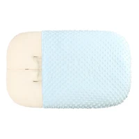 Housse de lit nid de bébé amovible Ultra douce, couleur unie, housse de chaise longue pour nouveau-né, coussin de couchage, drap plat pour berceau 4