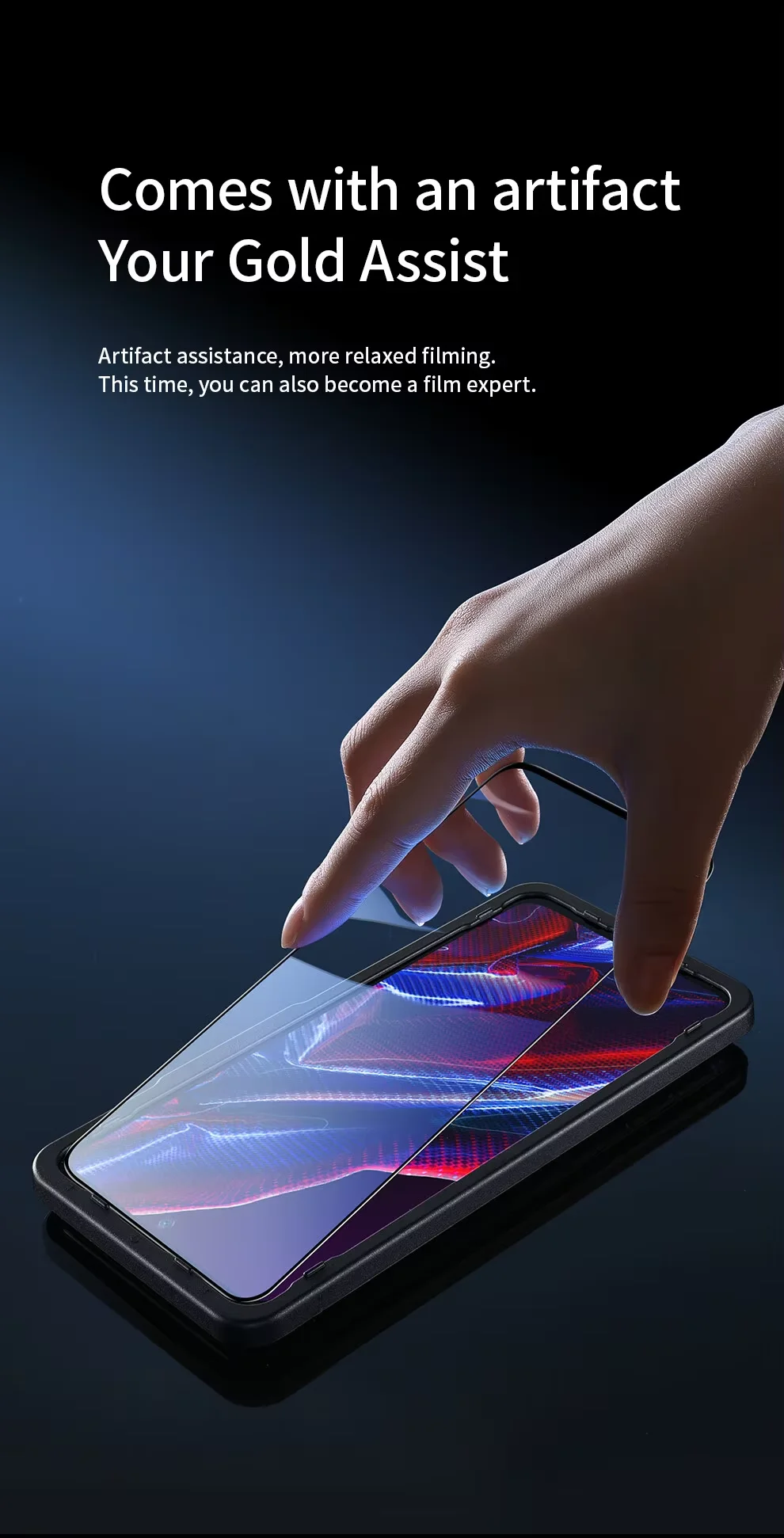 SmartDevil Displayschutzfolie für Xiaomi 14T 13T Pro Redmi K60 Ultra, vollständige Abdeckung, gehärtete Glasfolie, klare Privatsphäre für Redmi K70 – Detail 4
